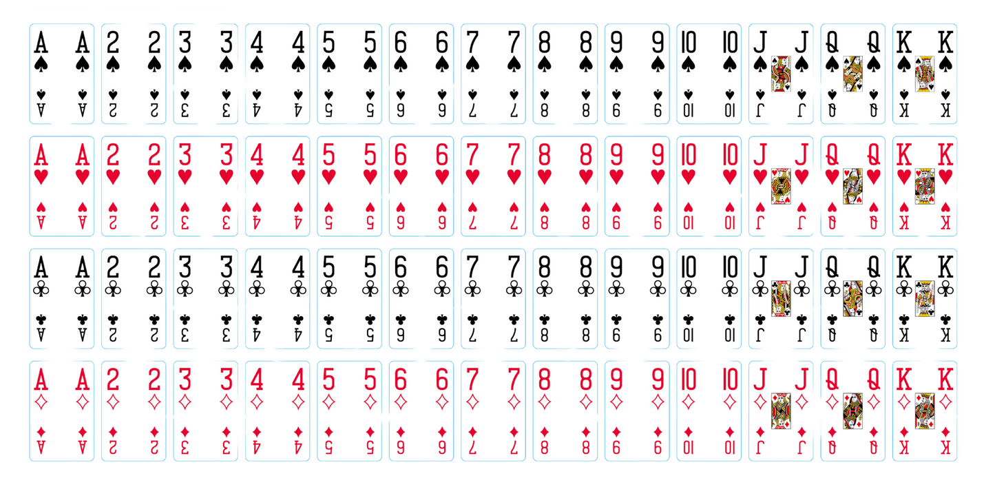 Speelkaarten - 4-pack